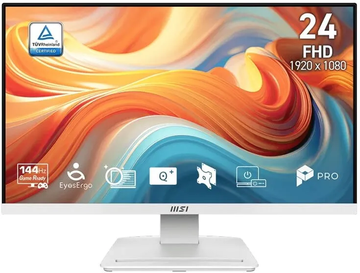 Monitor MSI Monitor VA LED MSI 23.8" PRO MP241WDE, Full HD 1920 x 1080, HDMI, DisplayPort, 144 Hz, 4 ms Alb