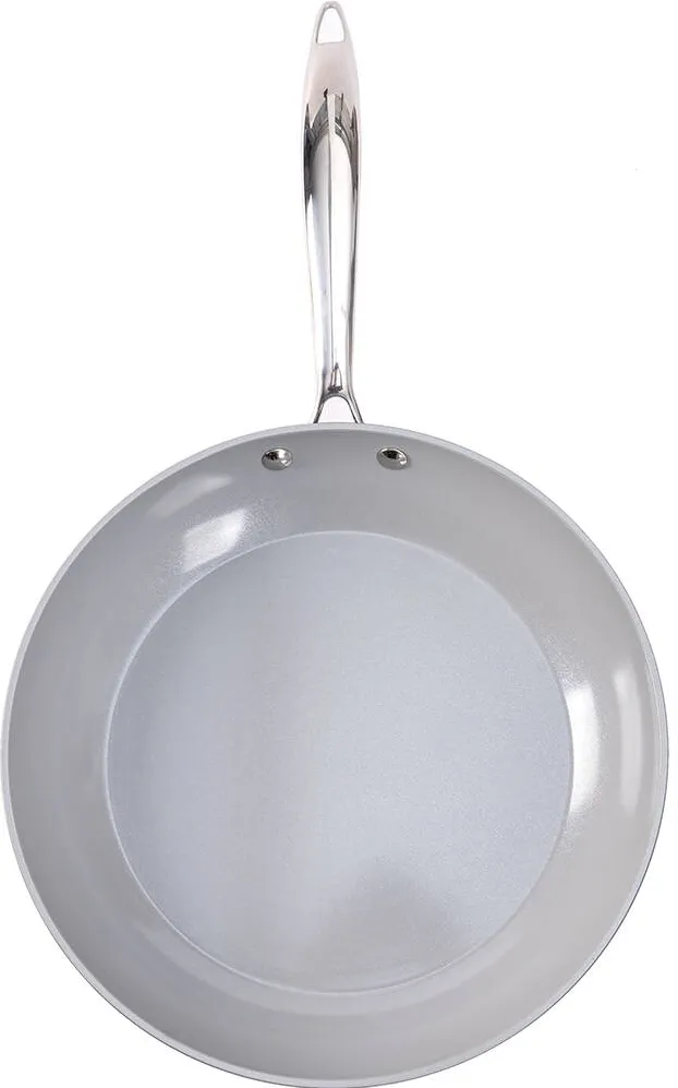 MYRIA Tigaie MC4033, 28CM, INVELIS CERAMIC, GRI