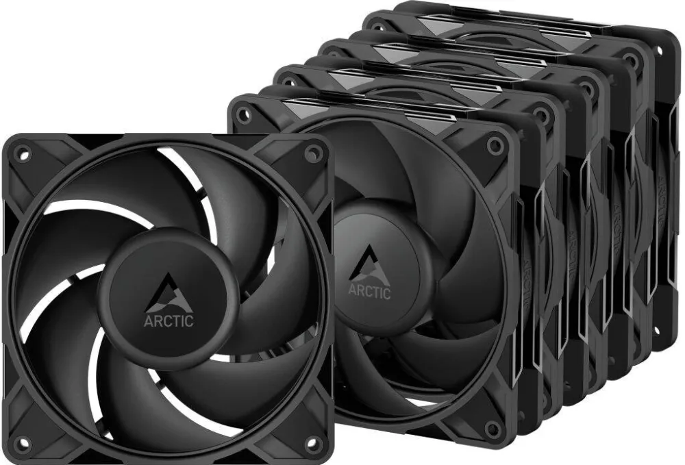 ARCTIC Ventilator PC Arctic P12 Pro PST LN set 5 buc 12x12cm multicolor 450-2000rpm