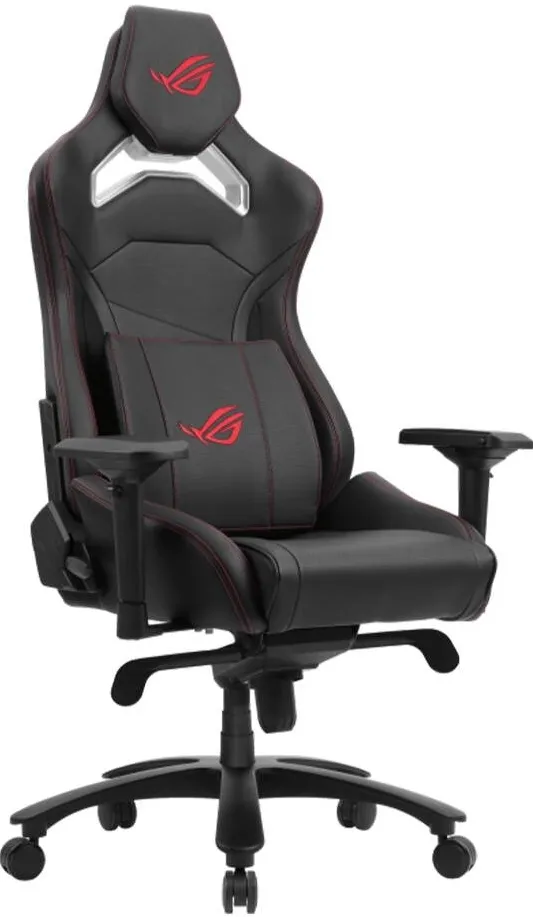 Scaun Gaming Asus Scaun gaming ASUS ROG Chariot X Core, reglaj inaltime, inclinare 155°, rotire 360°, manere 4D, Negru
