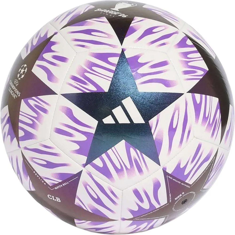 adidas Performance Minge fotbal Adidas Uefa Champions League Club, marime 5, alb/mov