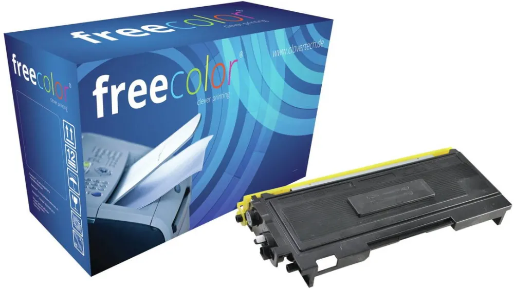 Toner Freecolor TN2000-FRC remanufacturat compatibil, 2500 pagini, negru