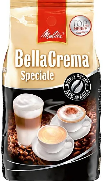 Melitta Cafea boabe BellaCrema Speciale, Intensitate: 2/5, 1 kg
