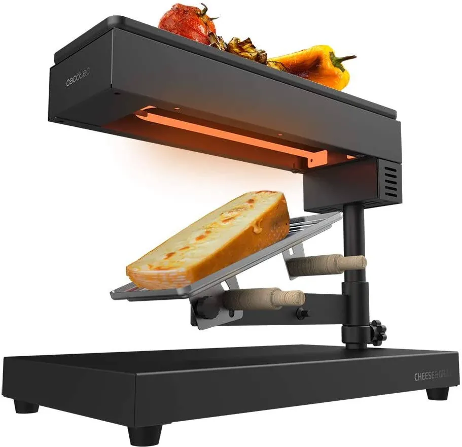 CECOTEC Raclette 6000 Black - Cheese & Grill