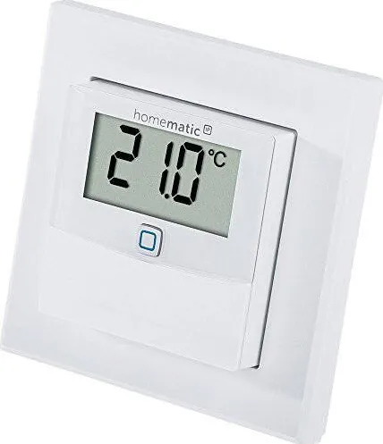 Homematic IP temperature and humidity sensor with display - white - inside