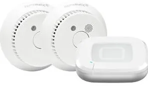 Homematic IP Homematic IP Smart Home Starter Set Smoke Alarm (HmIP-SK27) (1x Access Point 2, 2x Smoke Alarms)