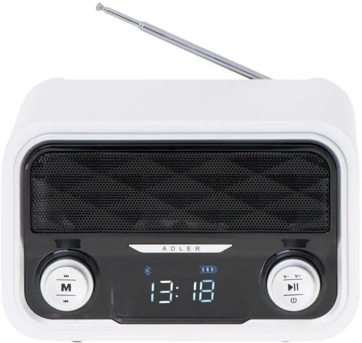 Mini-Sistem Audio Adler AD 1185 radio Portable White