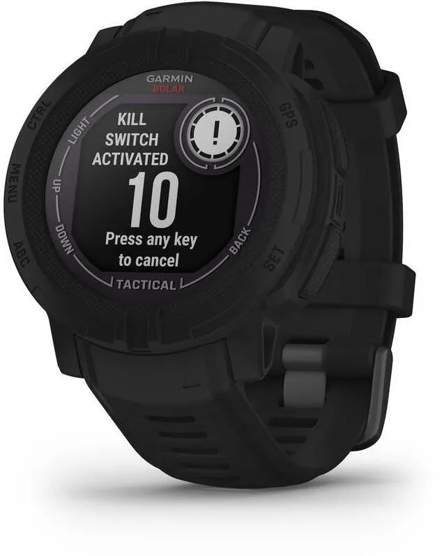 Smartwatch Garmin Instinct 2 Solar, 45 mm, Tactical Edition, Black