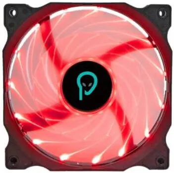 Spacer Ventilator SPFC-120-3P-RD Red LED 120mm