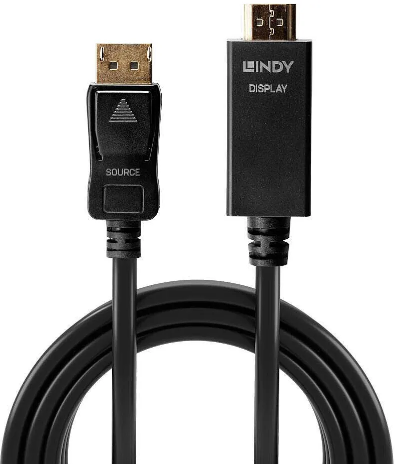 Lindy Cablu DisplayPort la HDMI 10.2G 2m