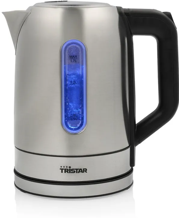 Fierbator electric TRISTAR WK-1344 1.7 l 2200 W baza rotativa 360 grade inox