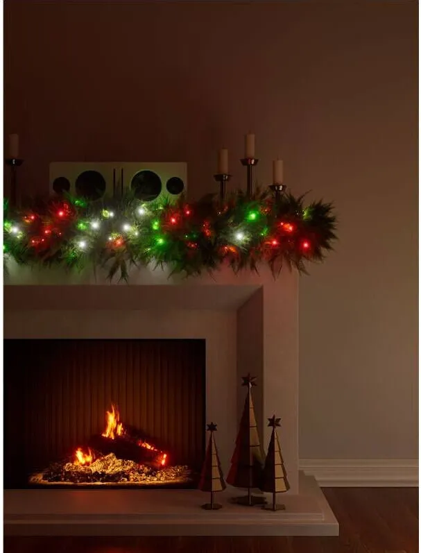 Nanoleaf Nanoleaf Holiday String Light - świąteczne lampki choinkowe wenętrzne/zewnętrzne 20m (250 LED w tym kontroler) (technologia Matter) (black)