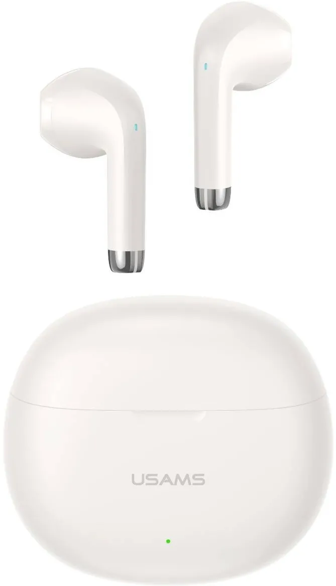 Casti Bluetooth USAMS Bluetooth Headphones 5.3 TWS Rhymbo beige