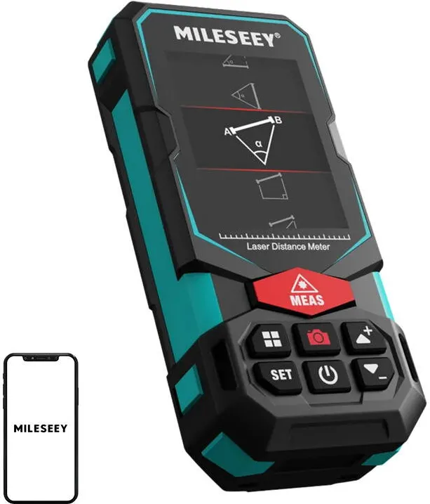 Mileseey Telemetru cu laser Mileseey S7 cu afisaj de 100 m