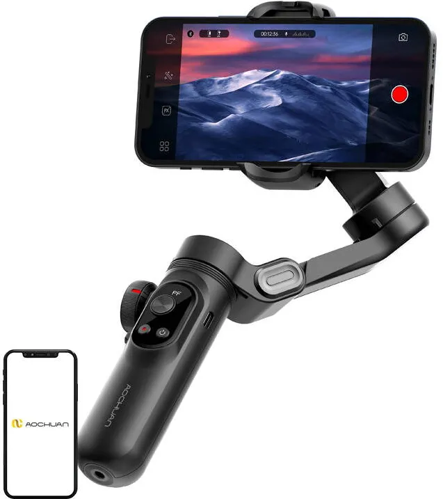 AOCHUAN Gimbal AOCHUAN X Pro Standard (negru)