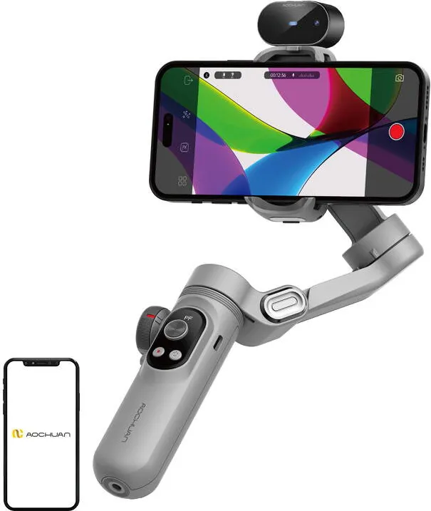 AOCHUAN Gimbal AOCHUAN X Pro cu senzori AI (gri)
