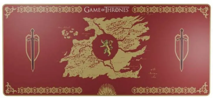 Mouse pad LEXIP Sp Game Of Thrones Lions XXL Rosu