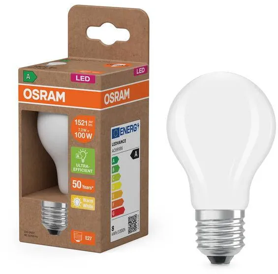 Osram LSSPCLA100 7,2W/827230VGLFREAE27FS1OSRAM