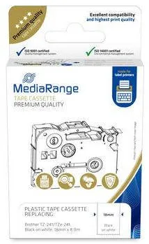 Etichete MediaRange 18mm, 8m laminiert