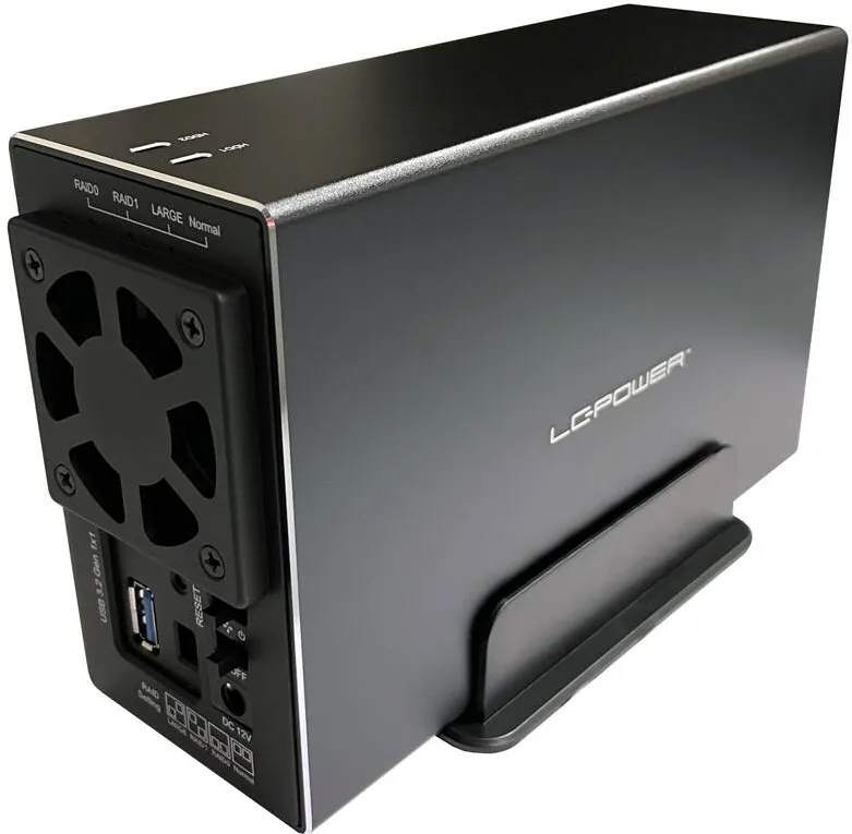 Enclosure LC-Power 2x3,5", LC-35U3-RAID-2