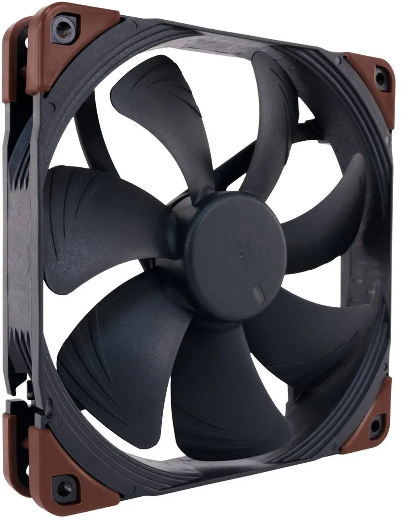 Noctua  NF-A14 INDUSTRIALPPC-2000 PWM Computer case Fan 14 cm Black, Brown 1 pc(s)