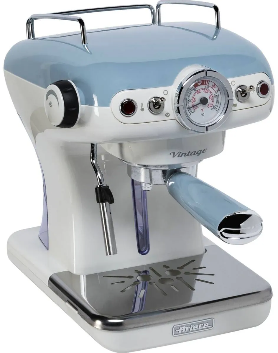 Espressor Ariete Vintage, Albastru, 00M138915AR0