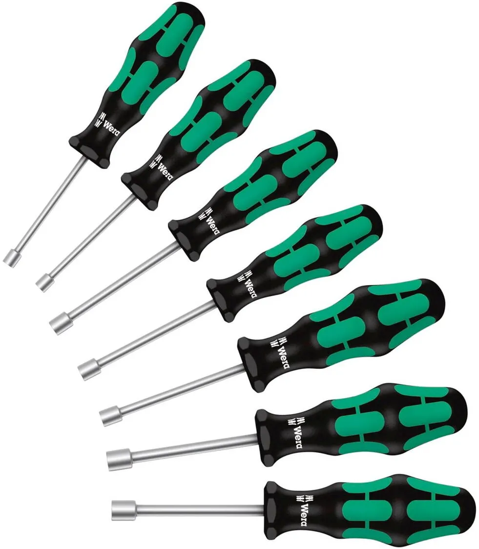 WERA 395 HO/7 SM Set Surbelnite Tubulare