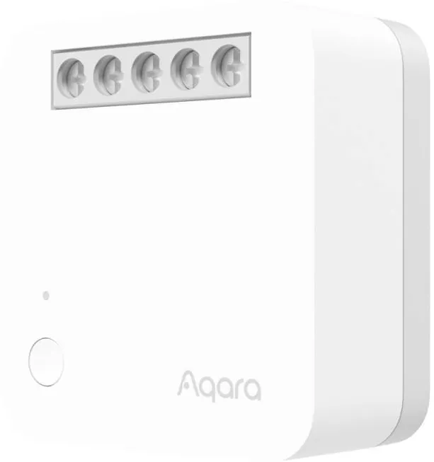 Aqara Releu inteligent Aqara Single Switch Module T1 (No Neutral, fara Nul), Zigbee 3.0, monitorizare energie, control vocal