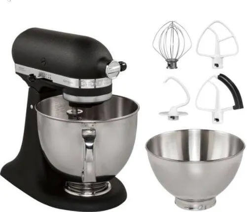 KITCHENAID Robot de bucatarie KitchenAid 5KSM175PSEBK Artisan Cast Iron black