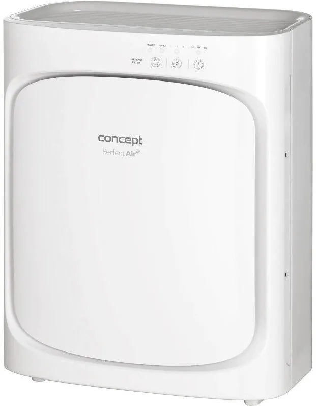Concept Purificator de aer CA1000, putere 55 W, eficienta 238 mc/h, suprafata acoperita 25-35 mp, timer, trei niveluri de putere, nivel zgomot 30-45-55 dB