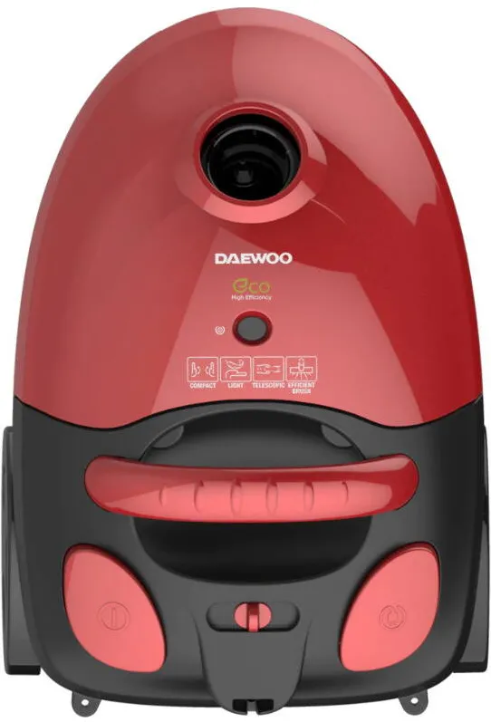 Aspirator DAEWOO cu sac, RC-230R-3, 700W, 2L, Rosu