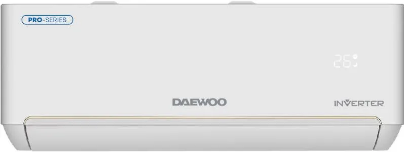DAEWOO Aer conditionat DAC-12PROW, 12000 Btu, Inverter, functie WI-FI, Clasa energetica A++, kit de instalare inclus (fara console), filtru cu ioni de Ag, Autocuratare, culoare alb