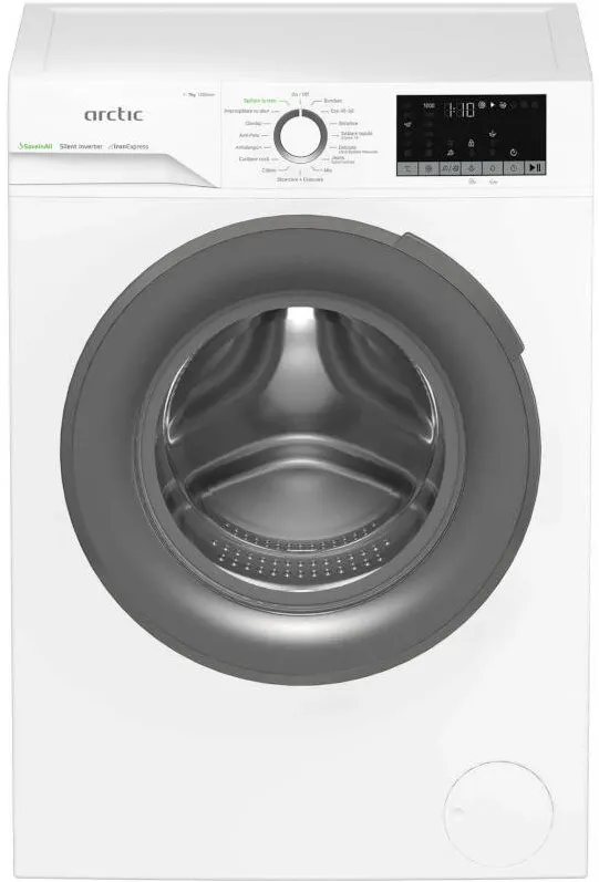 ARCTIC Masina de spalat rufe APLM2WFSU27211W, 7 kg, 1200 RPM, Clasa A, Silent Inverter, ExtraSteam, Add-In, Alb