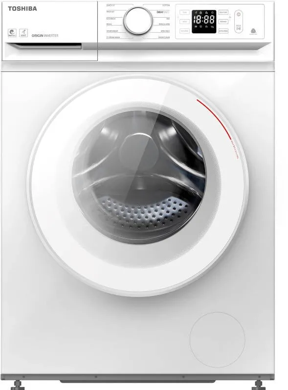 Toshiba Masina de spalat rufe TW-BL80A2, Slim, 7 kg, 1200 RPM, Clasa B, Display, Ultra Fine Bubble, Steam Wash, Alb