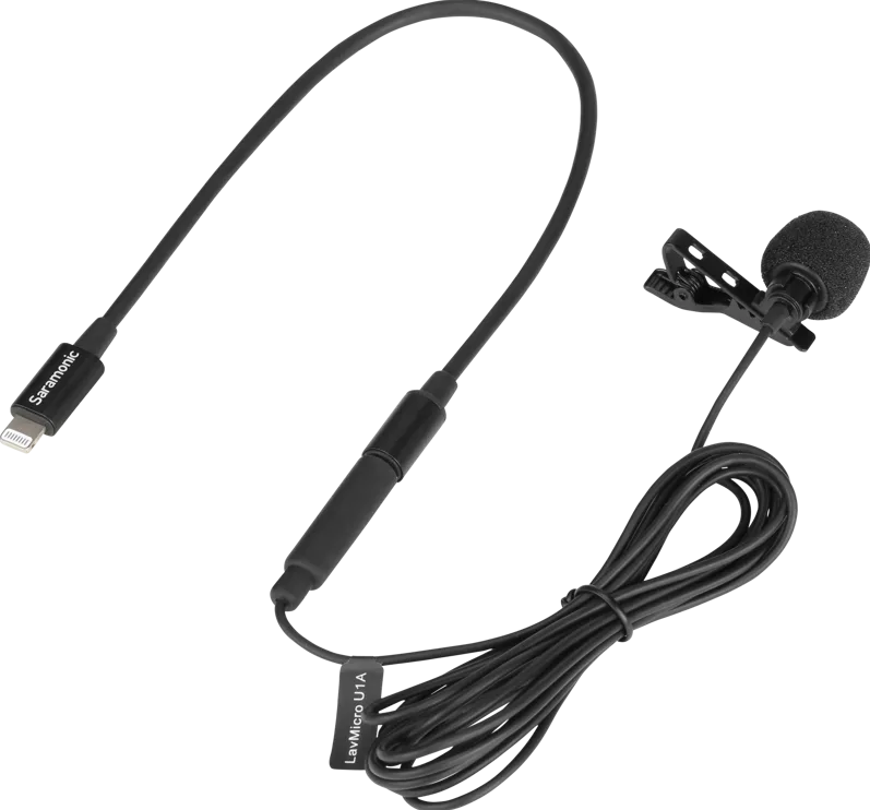 Microfon SARAMONIC Saramonic LavMicro U1A Lavalier mic for w/ lightning connector (2M)