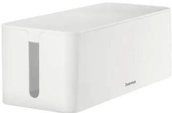 Cutie pentru cabluri HAMA Maxi 40.0 x 15.6 x 13.5 cm alb