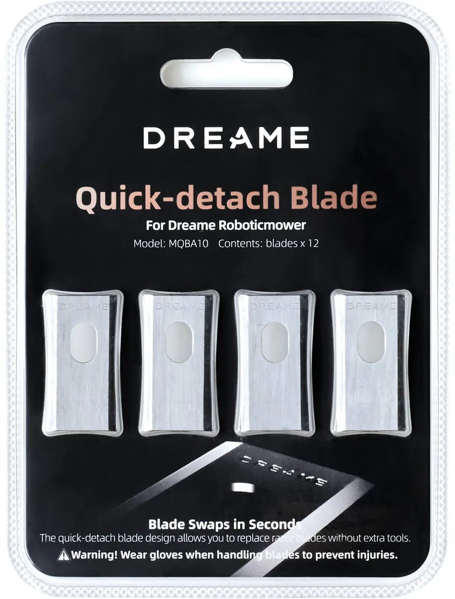 Dreame Set 12 lame Dreame MQBA10, compatibile cu robot de tuns gazon Dreame A1 / A1 Pro / A2