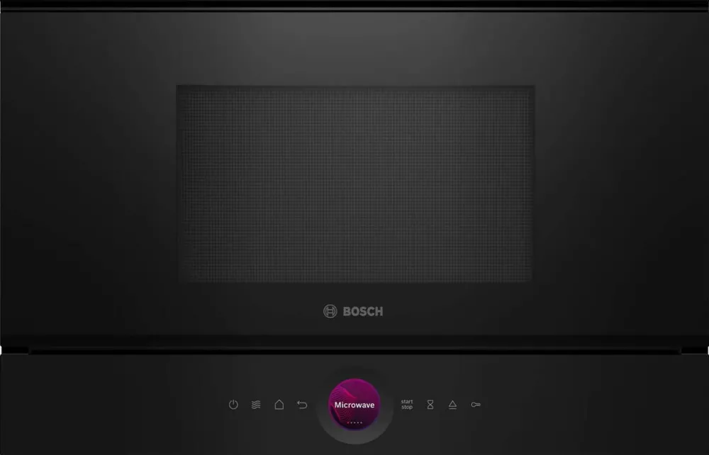 Cuptor cu Microunde BOSCH  Serie 8 BER7321B1 microwave Black Solo microwave Built-in 21 L 900 W