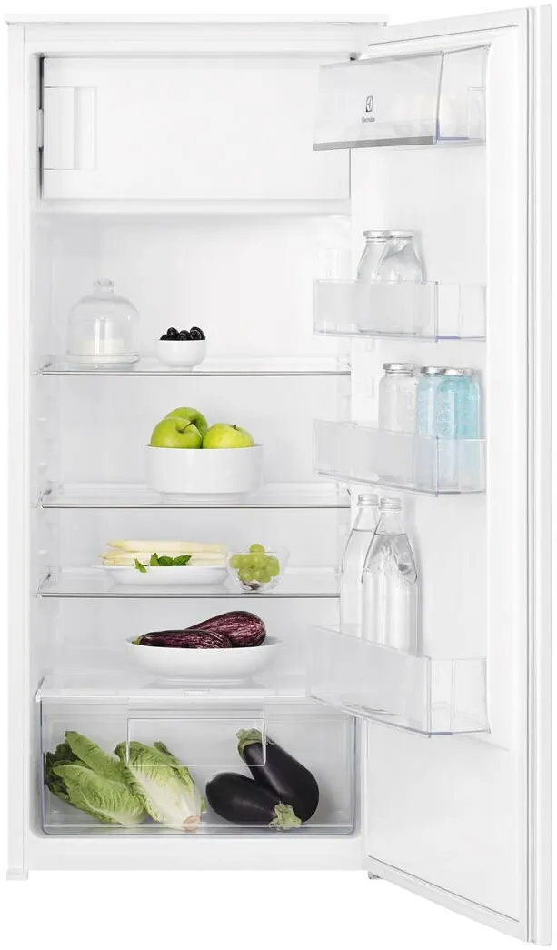 ELECTROLUX Frigider cu doua usi LFB3AE12S, 188 l, Usa reversibila, Control electronic, Clasa E, H 122 cm