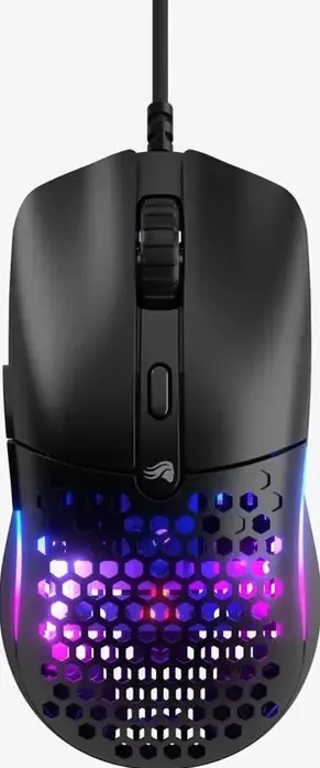 Mouse Glorious Mouse Optic Glorious, 12000 DPI, 6 butoane, Negru, 55g