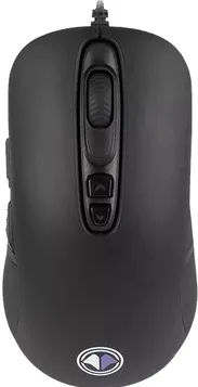 Mouse Bleu Jour Gaming Optic MGG cu fir, 4000DPI, Negru, 7 butoane, ergonomic, 5300 FPS, Report rate 1000Hz, 1, 5m