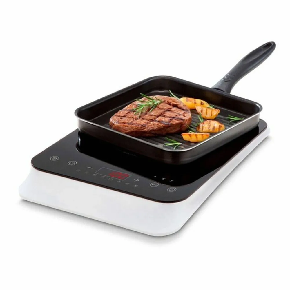 Plita Medion electrica, Medion, 2000 W, negru/alb