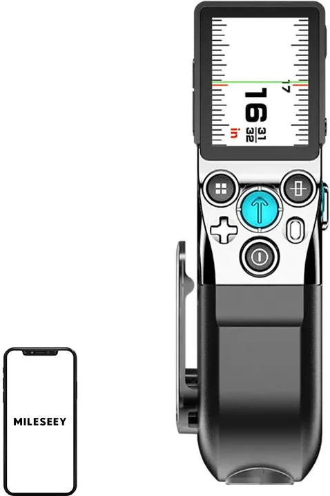 Mileseey Telemetru cu laser Mileseey XTAPE1 cu banda de masurare de 100 de metri