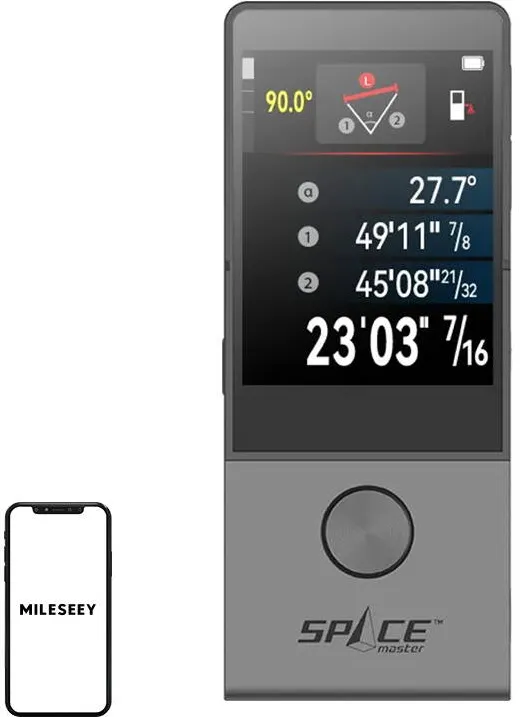 Mileseey Telemetru cu laser Mileseey D9 Pro de 100 m
