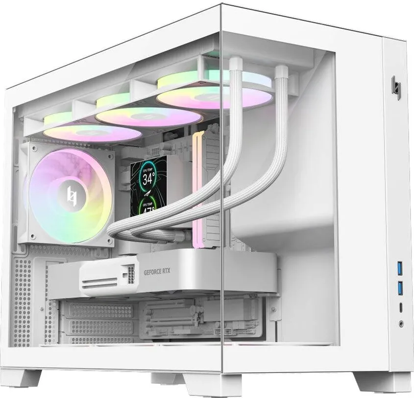 Carcasa PC Gamemax NEX C33 WH | MATX/BTF