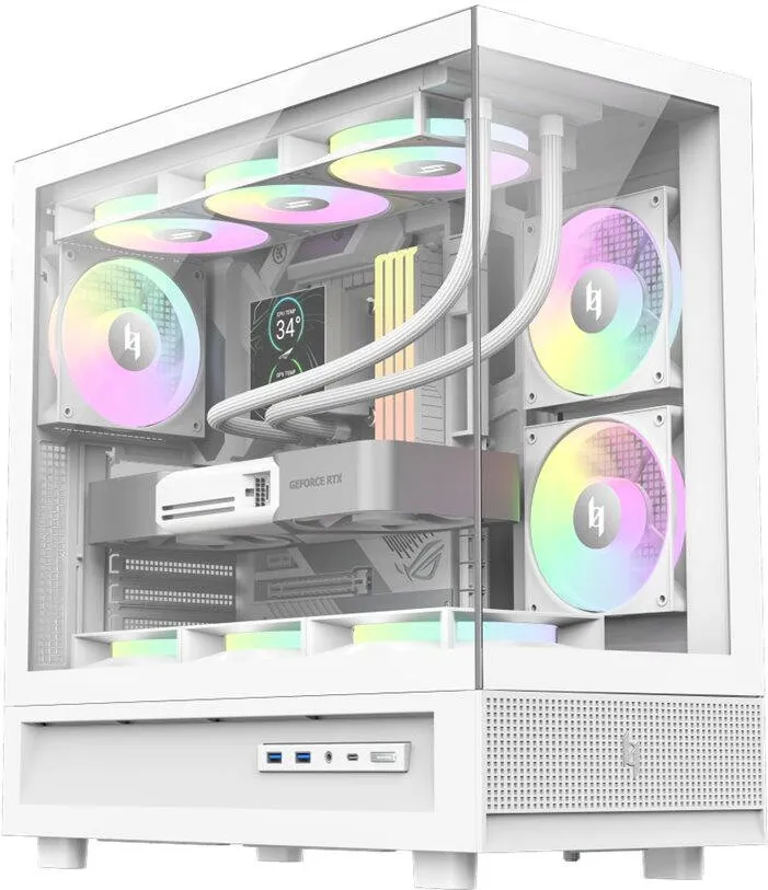 Carcasa PC Gamemax NEX C51 WH | ATX/BTF