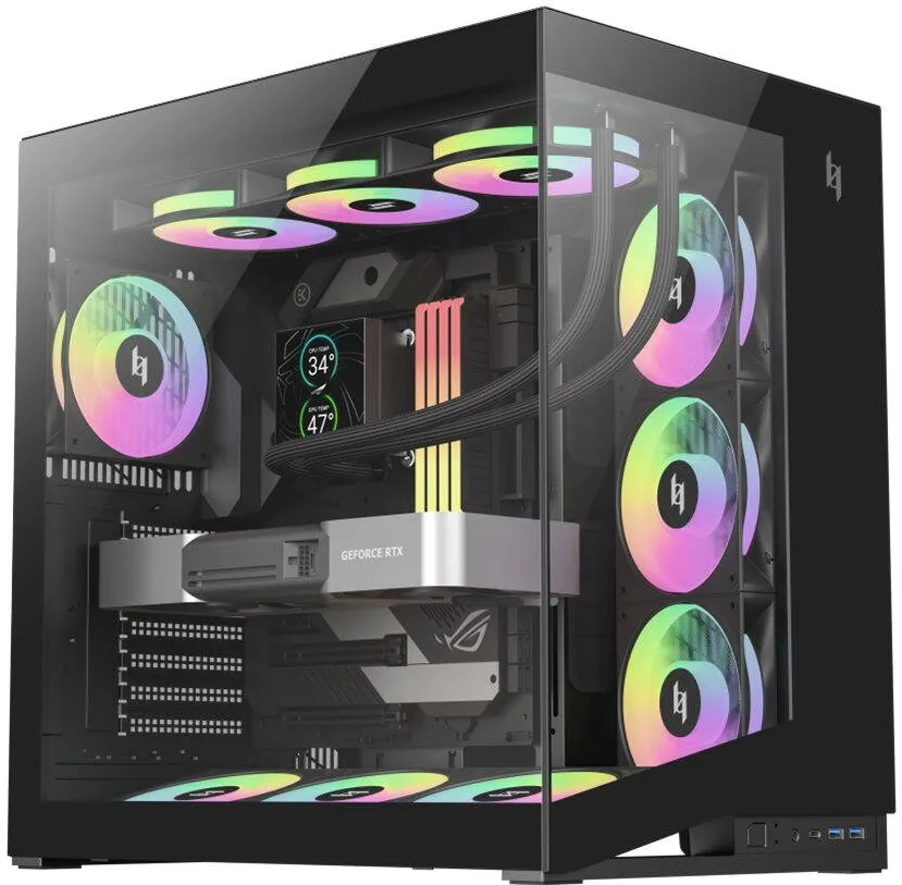 Carcasa PC Gamemax NEX C56 BK | ATX