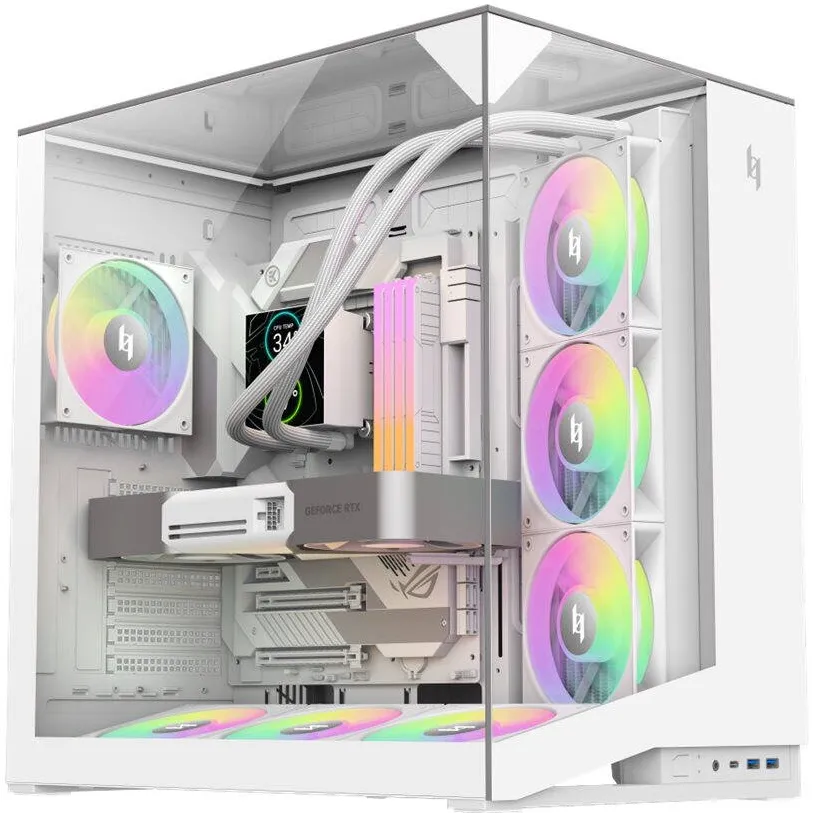 Carcasa PC Gamemax NEX C56 VC WH | ATX