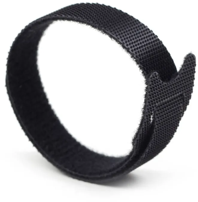 Set 100 bride velcro pentru cabluri Gembird VT-210X12 210 mm negru