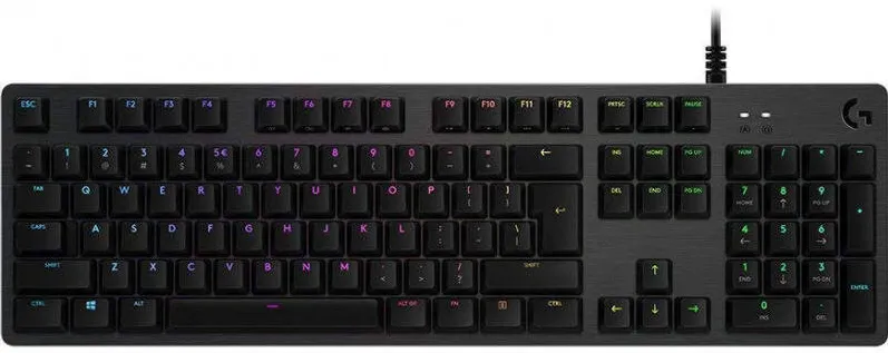 Tastatura LOGITECH Gaming G512 Carbon RGB GX Blue Switch Mecanica